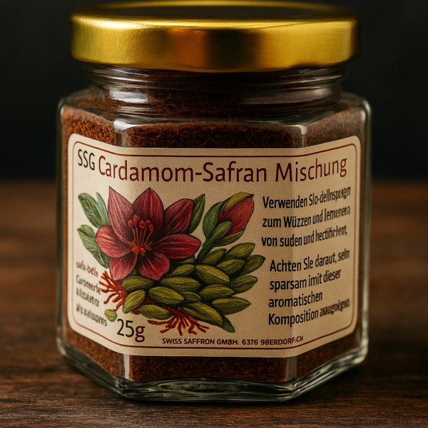 Kardamom Safran kaufen – Premium Kardamom-Safran Gewürzmischung