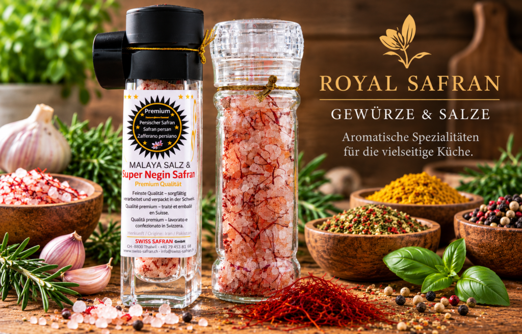 Gewürze und Salze von SWISS SAFRAN GmbH